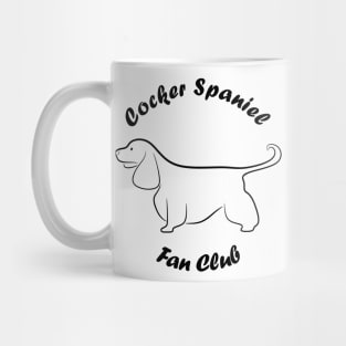 Cocker Spaniel Fan Club Mug